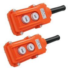 2pcs Dump Trailer Remote Up Down Hoist Control Switch Momentary