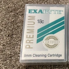 EXABYTE 8MM VIDEO8 HI8 D8 DIGITAL8 DATA8 HEAD CLEANING CLEANER CLEAN TAPE SEALED