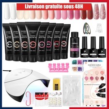 Kit manucure gel UV Phoenixy 36W 8 couleurs lampe LED débutant