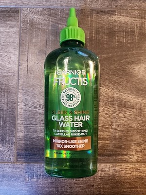 Garnier Fructis Sleek & Shine Glass Hair Water 10 Second Lamellar Rinse Out 6 oz