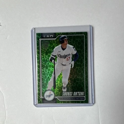 Topps 2026 Series 1 Green Parallel Shohei Ohtani #200 Dodgers Baseball Card