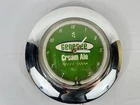 Vtg Light Up Genesee Light Neon Lighted Beer Sign Clock, Extremely Rare