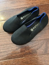 Rothys Kids Loafers Black  The Kid Slip On Flats Shoes Size 10 Ballet Flat