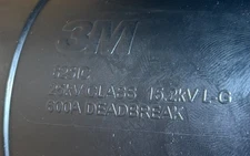 3M 625IC 600A Deadbreak Insulating Cap 25kV Class 15.2kV L-G Medium Voltage thumbnail 2