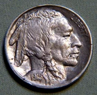 1915 P United States Buffalo Nickel 5 Cent Coin - XF / AU - Lot 1702