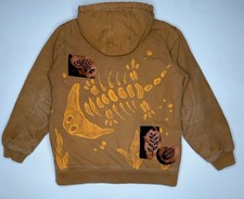 Vintage Carhartt Active Jacket Hand Bleached ...