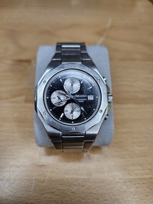 Seiko Chronograph Royal Oak Style Case 40mm 7T92-0FW0 Mens-Gents