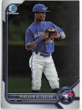 2022 Bowman #BCP-25 Rikelvin De Castro Chrome Prospects