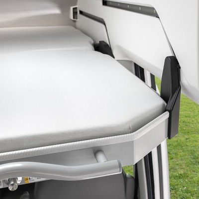Spannbettlaken VW Grand California 600 2 tlg. Hochbett Camper Womo OEKO-TEX Weiß