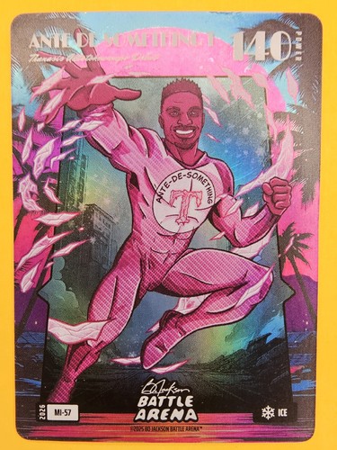 2026 Bo Jackson Battle Arena Griffey Set Ante-De-Something T Miami Ice