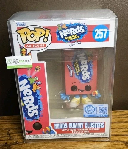 Funko Pop Ad Icons Nerds Gummy Clusters #257 It'Sugar Exclusive With Protector