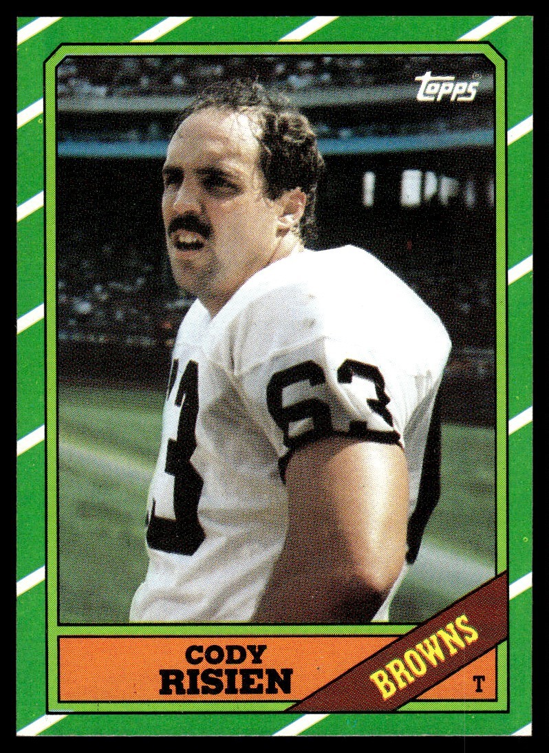 Cody Risien RC 1986 Topps #193 Cleveland Browns 32062 Football Card