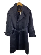 A.P.C. Trench Coat/36/Cotton/Nvy 3412