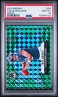 Caleb Williams 2024 Mosaic NFL Debut #289 Green Prizm PSA 10 Chicago Bears