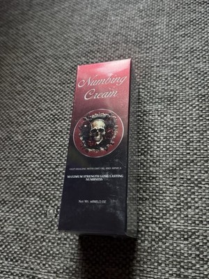 Maximum Strength Long Lasting Numbing Cream 60ml Menthol Local Anesthetic