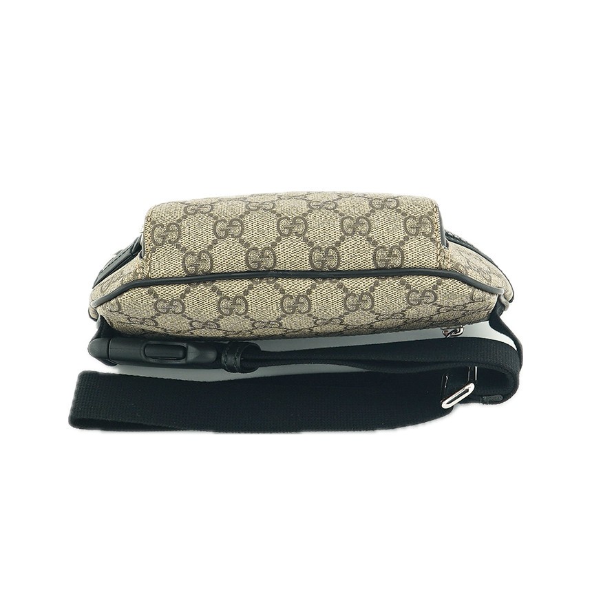 Gucci Unisex GG Supreme Belt Bag Beige Canvas 152163687 thumbnail 10