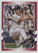 2021 Topps Mother's Day Hot Pink 12/50 Garrett Crochet #362 rs2