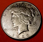 SILVER PRICE CRASH! . 1923-S Silver $1 @ BELOW MELT*