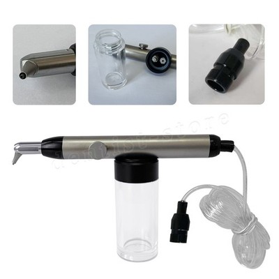 Dental Alumina Air Abrasion Polisher Sandblasting Gun 2 Holes  Sandstrahlpistole