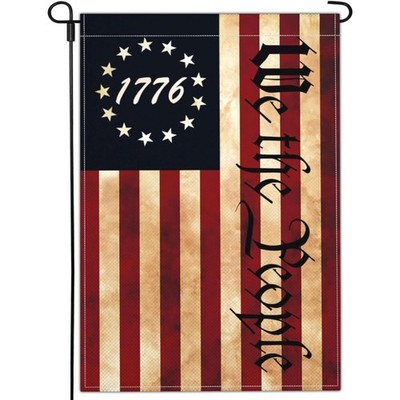 NASIAN We The People Garden Flag 1776 American Garden flags for Outside 12x18 Do