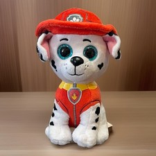 Ty Beanie Boos Paw Patrol Marshall Plush Stuffed Animal Fireman Dalmatian 2017
