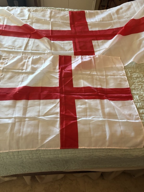 Flags Of England (2) 4x5 & 2x3