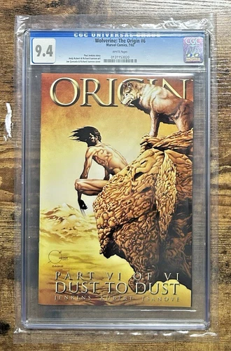 Wolverine: The Origin #6 - Joe Quesada Cover - Death of Rose O'Hara - CGC 9.4