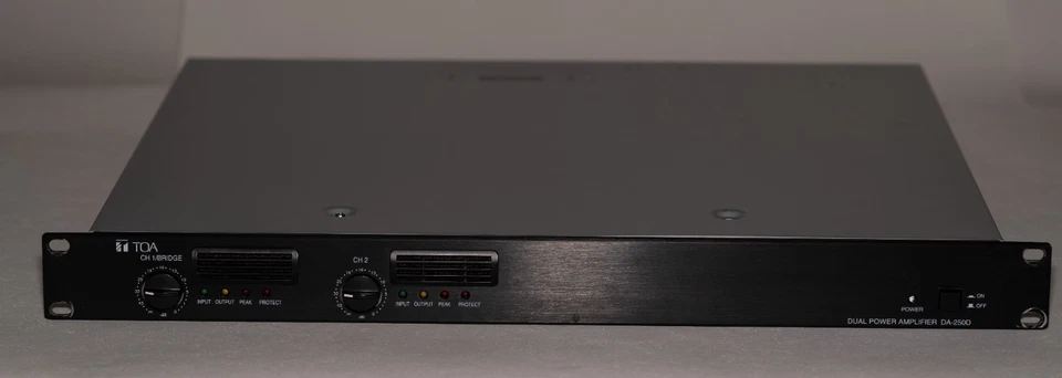 Professional Stereo Audio Amplifier 2*250W Class-D, TOA DA-250D
