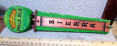 Sierra Nevada Pale Ale beer tap handle, some paint chips, scuffs, man cave decor