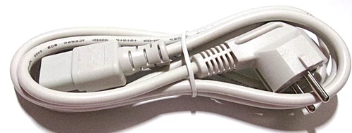 King Cord #KC-015 6 Foot Power Cord  250V 10 to 16A White   NEW
