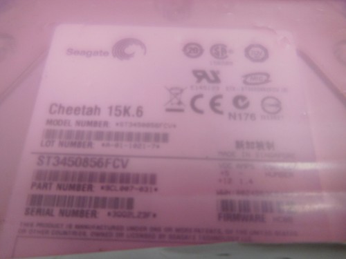 EMC 101-000-113 118032601 Seagate Cheetah ST3450856FCV 450GB 15K 2/4Gb FC HDD - Picture 3 of 5