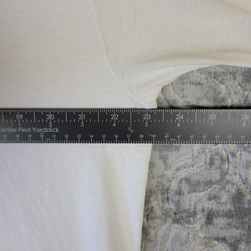 Vintage Mossimo Shirt Men's Large White Limited Edition Graphic Distressed USA - Picture 6 of 11