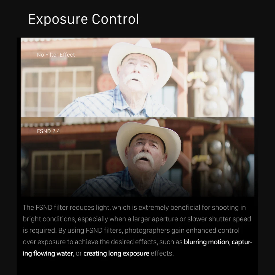 Tilta Illusion 95mm Full Spectrum ND Filter 1.5 1.8 2.1 2.4 for Mirage Matte Box - Image 3 of 4