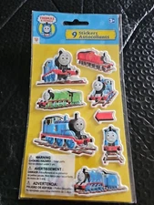 Thomas & Friends Stickers SandyLion Scrapbook Dimensional Puffy 9pc Set 2010 NEW