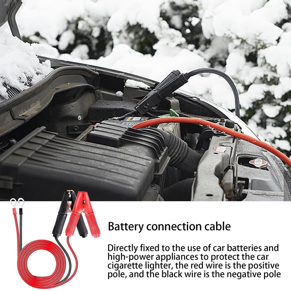 12V / 24V Car Battery Cable Power Wire For Car Marine Inverter RV Solar