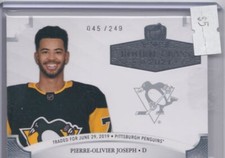 2020-21 Upper Deck The Cup Rookie Class of 2021 Pierre-Olivier Joseph RC 045/249