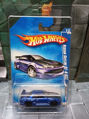 Hot Wheels 2009-156 Dream Garage BLUE 2001 Nissan Skyline GT