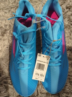 Size 11.5 Men 12.5 Women- adidas X Speedflow.3 IN Sky Rush Team Shock Pink