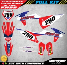 Custom decal kit ACTIVE style Stickers to fit KTM SXF 250 450 2019 2020 models
