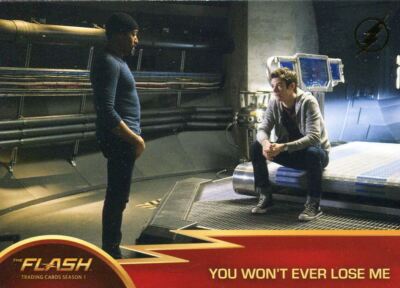 The Flash Season 1 Gold Stamp Base Card #68 You Won't Ever Lose Me
