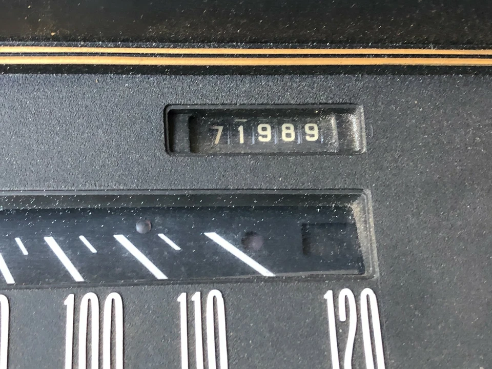 1973 Chrysler Imperial седан центр спидометр датчик кластер блок OEM! - Изображение 4 из 4