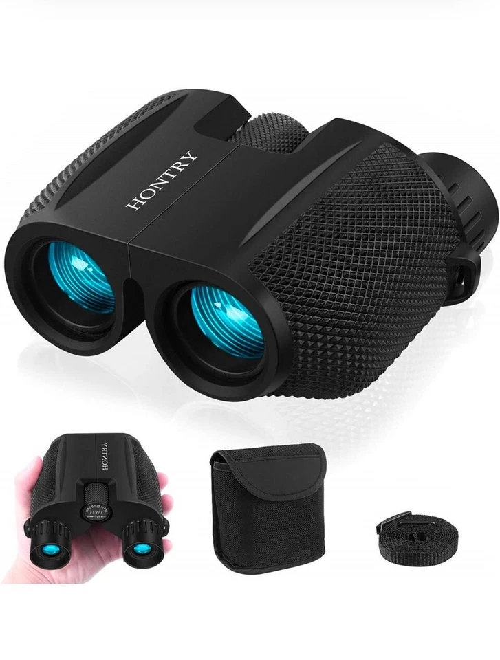 Hontry Binoculars for Adults and Kids, 10x25 Compact Binoculars for Bird Watc... - Image 2 of 4