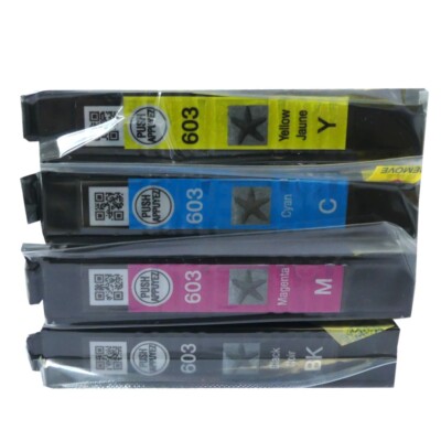 4x Original Epson Tinte Patrone 603 für Epression Home XP 3100 4100 4105 WF 2830