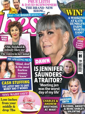 Best Magazin, Jennifer Saunders, Sheridan Smith, König Charles & Andrew, 21.3.23