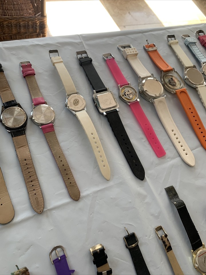 Watch Lot of 50, Wrist Watches, For Parts or Repair. Some Work eBay