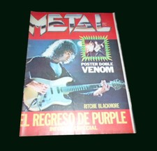 DEEP PURPLE Ritchie Blackmore Metal Magazine # 57 Argentina 1987
