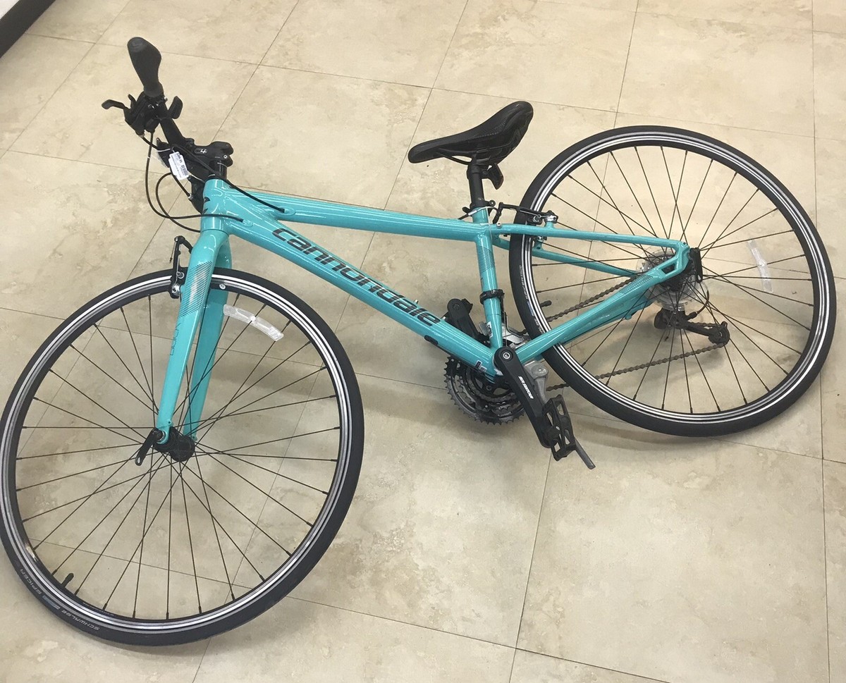 2009 Cannondale QUICK 4 size SMALL Aluminum womens hybrid