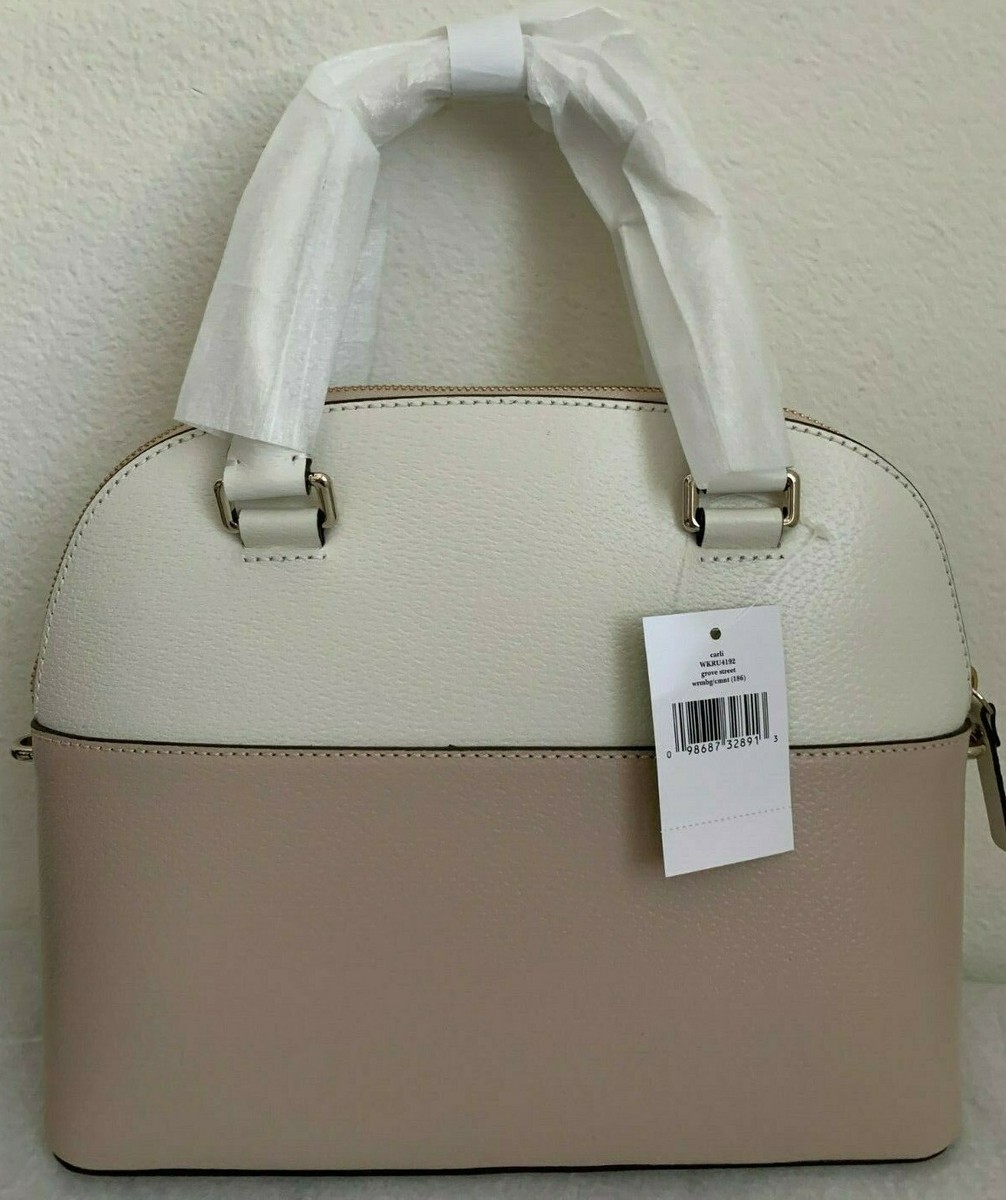 NWT Kate Spade Grove Street Carli Leather Satchel Bag WKRU4192