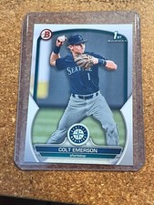2023 Bowman Draft Baseball Prospects Paper 1st Bowman Card # BD-42 Colt Emerson