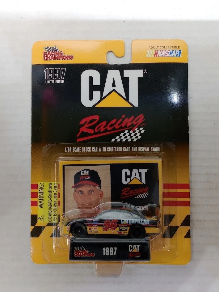 CAT Racing 1998 Edición Escala 1:64 Racing Champions Nascar #96 David Green Car Foto 2 de 3